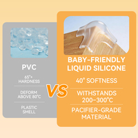 Protecteur d'angle en silicone liquide de qualité alimentaire pour la protection des bords de table pour bébé
