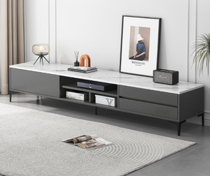 Soporte de exhibición de Tv antiguo de estilo moderno, mesa con estante de almacenamiento, armario de Tv, Consola de madera, muebles para el hogar, armarios de sala de estar - Product Image 1