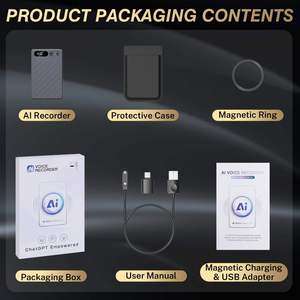 Grabadora de Voz Inteligente con IA, Traducción y Transcripción Multilingüe en Tiempo Real, Directo de Fábrica, para Estudio y Negocios - Product Image 3