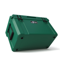 Glacière solaire thermoélectrique moderne personnalisée 25/45/55/75L pour cuisine extérieure, vin et glace, en PE LLDPE, maintien au froid 5 jours