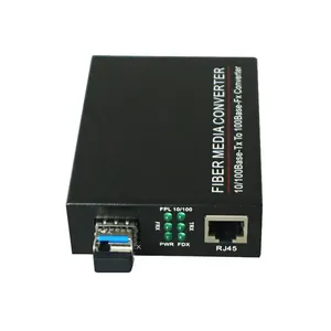 Interruptor pequeño de cobre a 10GBASE-X SFP, convertidor de medios para Ethernet, 10G/5G/2,5G/1G/100M