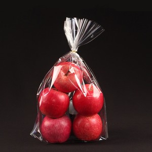 Sinh Thái Thân Thiện Với Tùy Chỉnh In Logo Cao Minh Bạch Với Lỗ Không Khí Món Quà Trái Cây Apple Bao Bì Nhựa Phẳng Túi OPP - Product Image 1