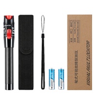 Pluma láser roja de fibra óptica PACBTECH 5mW 10mW 20mW 30mW 50mW 60mW VFL localizador Visual de fallas con conector Universal de 2,5mm para FTTx