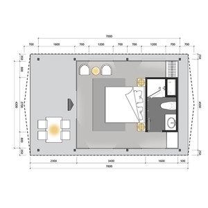 Custom Luxury Waterproof Glamping <b>Tents</b> Prefab Modular African With Bathroom Hotel Resort Outdoor Cabins E32 Our Product Is a Pr - Product Image 5