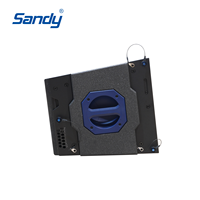 Système de sonorisation professionnel pour DJ en extérieur Sandy Audio, enceinte active à 3 voies avec aimants néodyme, double 12 pouces, 1440W, couverture 110x10