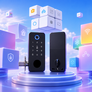 Cerradura Inteligente JINK H9 con Certificación Matter, Desbloqueo por Huella Dactilar, Contraseña, Tarjeta RFID, Aplicación Tuya, Cerrojo Electrónico, <span class=keywords><strong>Entrada</strong></span> sin Llave - Product Image 4