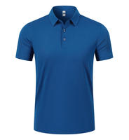Polo personnalisé unisexe, t-shirt polo de luxe pour homme, tissu respirant et à séchage rapide pour les activités de team building d'entreprise