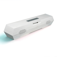 Speaker LED Portabel Outdoor BT 2Way 20W Speaker Game PC USB TF AUX Casing ABS Bertenaga Baterai Layar Tampilan Lampu LED Berkedip