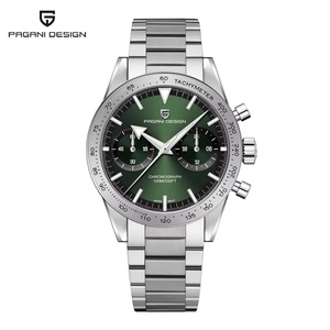 Montres pour hommes PAGANI DESIGN PD-1766, montre-bracelet à quartz de luxe haut de gamme, chronographe sport VK64 pour homme, miroir saphir AR - Product Image 1