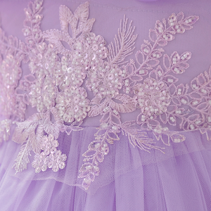 Vestido de Princesa para Niñas, Sin Mangas, Floral, Hasta la Rodilla, Traje de Fiesta de Cumpleaños, Disfraz de Piano - Product Image 6