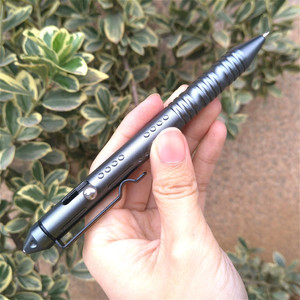 Classical Brass Steel Material Bolt <b>Pen</b> Push Button Bolt Action Short Durable Outdoor <b>Pen</b> - Product Image 2
