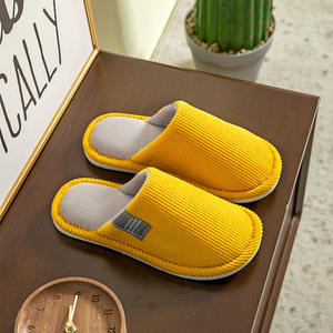 Nouvelles pantoufles d'intérieur antidérapantes pour hommes, chaussures chaudes et confortables avec coussin d'air, style plateforme doux et confortable - Product Image 3
