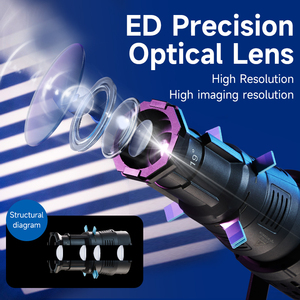 Bowens núi chiếu tập tin đính kèm Spotlight hình nón Quang Snoot Kit cho đèn <span class=keywords><strong>flash</strong></span> speedlite với 4 bộ lọc màu sắc và 20 gobos - Product Image 4