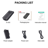 Hub USB 2.0 Sipolar A-400 à 10 ports, station de charge rapide 120W avec adaptateur secteur pour ordinateur portable, hub de synchronisation multi-ports pour téléphone, cluster, laboratoire