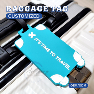 Etiqueta de Equipaje Personalizada de Fabricante Profesional, Regalos Promocionales, Etiqueta de Viaje de PVC Suave de Goma <span class=keywords><strong>para</strong></span> <span class=keywords><strong>Maletas</strong></span> de Hotel - Product Image 3