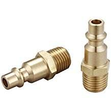 Dingyi Pneumatique 1/4 NPT Raccord rapide en cuivre Neuf Ensemble de 12 pièces de raccords pneumatiques industriels américains pour usage industriel - Product Image 2