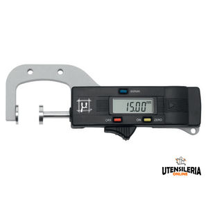 Rupac Digitronic digital thickness <b>gauge</b>, measuring range 0-25mm, 25mm throat - Product Image 1