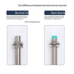 สวิตช์ตรวจจับระยะไกลแบบเหนี่ยวนำ TRD, เซ็นเซอร์ตรวจจับโลหะแบบสามสาย 24V/M12, 30NPNP, แบบเปิดปกติ - Product Image 5