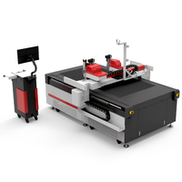 Máquina de Corte Oscilante CNC, Plotter de Corte CNC de Cama Plana para Espuma EVA