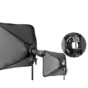 Godox 60x60cm 24 "* 24" 휴대용 Softbox S 유형 브래킷 홀더 + 캐리 가방 사진 스튜디오 스피드 라이트 스트로브