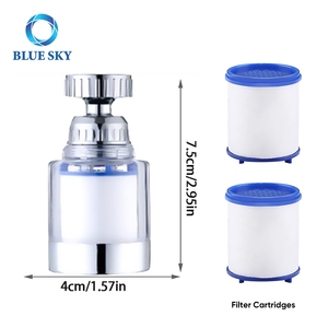 Bồn Rửa Cartridge nước vòi lọc thay thế vòi nước nhà bếp phòng tắm bồn rửa lọc loại bỏ clo Florua kim loại nặng nước cứng - Product Image 2