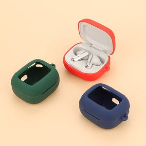 Funda Protectora de Silicona para Auriculares <span class=keywords><strong>JBL</strong></span> LIVE <span class=keywords><strong>FLEX</strong></span> 3, Funda de Color Sólido para Auriculares Inalámbricos - Product Image 1