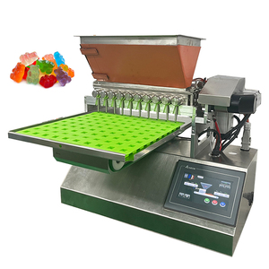 LST Mini Gummy Depositor TableTop Multivitamin Jelly Production Caramel Small Gummy <strong>Candy</strong> Make <strong>Machine</strong>