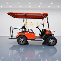 Harga Grosir Pabrik Mobil Listrik Golf Cart Steering Rack Baterai Lithium Lead Acid Mobil Listrik 2X2 Golf Cart Custom