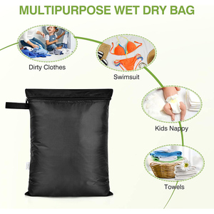 <span class=keywords><strong>Bolsa</strong></span> de Lavandería Plegable con Cordón, para Lavar, Secar, Plegar y Repetir, de Poliéster Estampado, Portátil, para Guardar <span class=keywords><strong>Ropa</strong></span> <span class=keywords><strong>Sucia</strong></span> de Viaje - Product Image 4