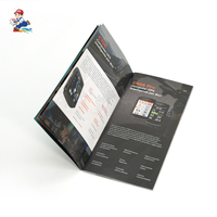 Brochure personnalisée de haute qualité avec reliure agrafée, impression offset sur papier couché et kraft