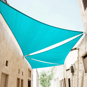 Voile d'<span class=keywords><strong>ombrage</strong></span> perforée en HDPE vert turquoise 2x3m <span class=keywords><strong>pour</strong></span> jardin, patio, terrasse, auvent et <span class=keywords><strong>pergola</strong></span> - Product Image 4