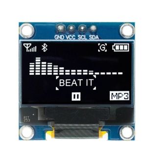 Módulo OLED de 0.96 Pulgadas, Color Blanco, Azul, Amarillo, Azul, 128X64 OLED, Chip Controlador I2C IIC SSD1306 - Product Image 3