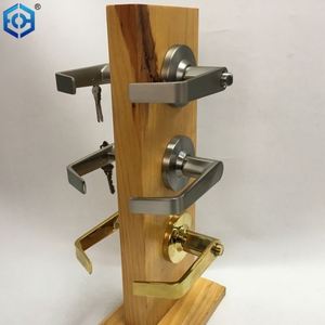 <b>Privacy</b> Satin Chrome Grade 2 Commercial Bathroom Levers Knobs Handles Door Locks - Product Image 5