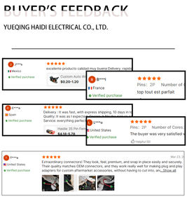 Haidie <span class=keywords><strong>3</strong></span> pin wasserdicht automotive kabel montage kabelbaum 6189-0481 6189-0154 - Product Image 3