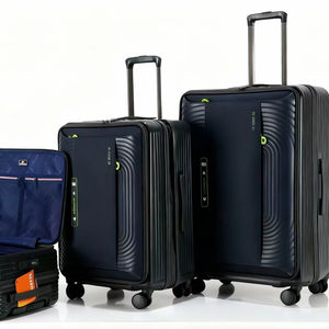 Nueva Maleta de Viaje Creativa de PC Termoformado con Diseño de Bolsillo Frontal y Herrajes a Juego - Product Image 1