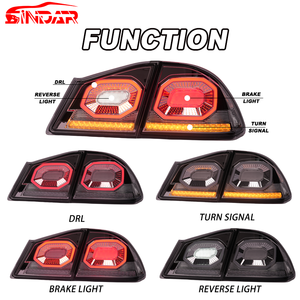Feux arrière LED animés SINDAR pour Honda Civic 8ème génération FD Series FD2 Type R Mugen 2006-2012 12-15 Style ciel étoilé - Product Image 4