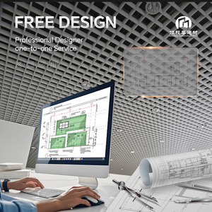 Treo Di động mở lưới trần trang trí nội thấ<span class=keywords><strong>t</strong></span> nhôm lưới <span class=keywords><strong>t</strong></span>ản nhiệ<span class=keywords><strong>t</strong></span> Trần - Product Image 2