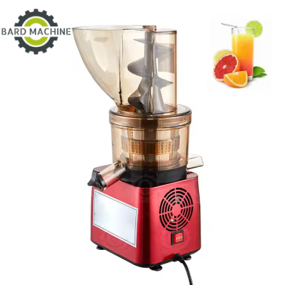 Continuous Efficient Juicing High Quality 300-500W Motor Commercial Slow Cold Press Juice Extractor for Soft Fruits