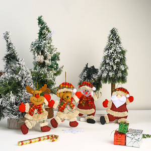Bambola di Babbo Natale, Decorazioni Natalizie per la Casa, Ornamenti a Forma di Alce, Decorazioni per Albero di Natale, Regali Natalizi - Product Image 4