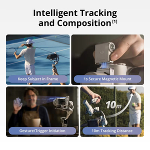 Kit de Gimbal Comercial RS 4 Mini Combo para Propiedades Inmobiliarias, Estabilizador de Cámara PTZ Suave con Seguimiento Inteligente y Asa de Maletín - Product Image 5