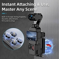 KUPEM Bingkai Ekspansi Magnetik Multifungsi Pelindung untuk Aksesori Kamera Pocket 3