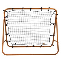 Filet de rebond de football réglable JH, entraîneur de football avec cadre en acier, rebondisseur pliable portable pour l'entraînement aux passes et aux tirs