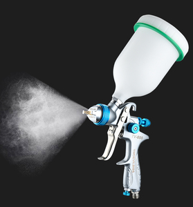 WZAUTO 600ml Pot noir à alimentation par gravité aérographe haute pression pneumatique <span class=keywords><strong>vernis</strong></span> peinture pulvérisateur outil - Product Image 6