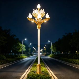 โคมไฟถนน LED ตกแต่งพลังงานแสงอาทิตย์ อลูมิเนียมอัลลอยด์ BSW ระดับ IP66 สำหรับตกแต่งภูมิทัศน์  รับประกัน 10 ปี จากโรงงานมืออาชีพ - Product Image 2