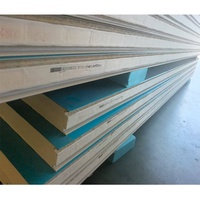 100mm 150mm 200mm isolé ignifuge écologique PU/PIR chambre froide Construction matériaux de construction toit mur panneaux sandwich