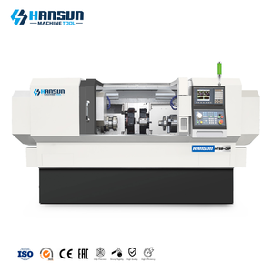 HANSUN Torno CNC de 4 Ejes con Torreta de Potencia y Doble Husillo de Alta Precisión de 8 Pulgadas, Máquina Automática de Torno de Servicio Medio - Product Image 1