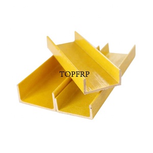 Matériau composite FRP, profilé en C en fibre de verre pultrudée - Product Image 2