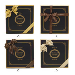 โบว์ริบบิ้นขายส่ง โบว์สำหรับห่อช็อคโกแลต โบว์ผูกสำเร็จรูป ยืดหยุ่นและปรับได้ โบว์ริบบิ้นผ้าซาตินสำเร็จรูปสำหรับทำของขวัญ - Product Image 3