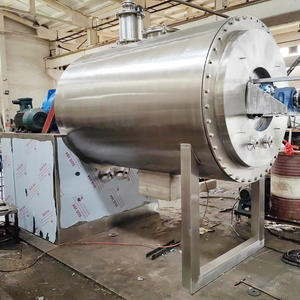 Suministro de material solvente químico secador al vacío material sensible al calor secador de rastrillo al vacío secador de conducción de calentamiento de vapor - Product Image 4