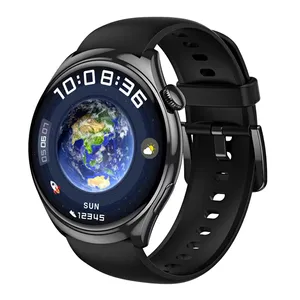 Watch4 smartwatch Bluetooth llamada música local GT4 frecuencia cardíaca y presión arterial multifuncional NFC reloj deportivo resistente al agua